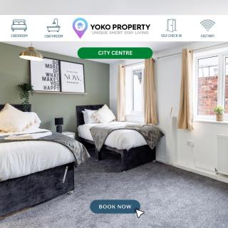City Centre Studio 3 with Kitchenette, Free Wifi and Smart TV with Netflix by Yoko Property - 0