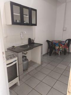 Apto térreo de um quarto com varanda, 550m da Praia de Itaparica - 7