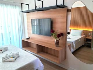 Araça flat 308 - Lateral Vista Jardim - 0