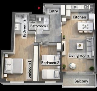 Orange Apartment - 8