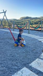 Pousada Flat Royal Suíte com varanda e rede - 4