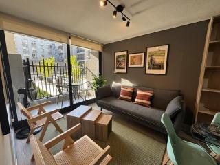 Inmejorable ubicación Metro Santa Ana, departamento nuevo - 9