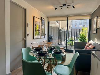 Inmejorable ubicación Metro Santa Ana, departamento nuevo - 5