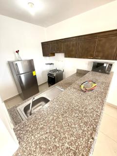 Amplio departamento 2 habitaciones 1er piso Amoblado Manta - 6