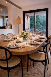 1h10 de Paris, maison de campagne avec piscine chauffée et Jacuzzi -  - 7