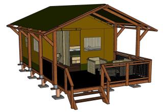 Lodge Safari tent - 4