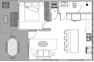 Jacó Cozy 1BR Pool AC Secure Near Beach - 9