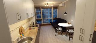 Studio apartment with panoramic window - 5