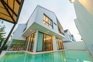 BangTao 4-Bedroom Brand New Modern Luxury Villa 2024 Minimalist Design Spacious 15-meter L-Shaped Swimming Pool Ideal for Guests - 4