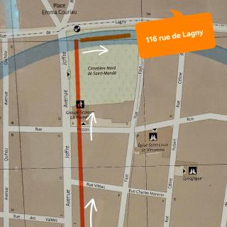 Petit nid près de Paris à 300 mètres du métro ligne 1 - 9