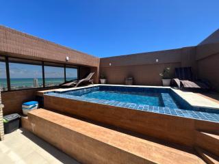 Cobertura com piscina privativa e vista para o mar - 8