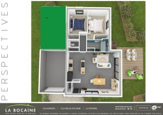 Maison et studio 12 personnes 12 kilomètres du parc du puy du f - 4