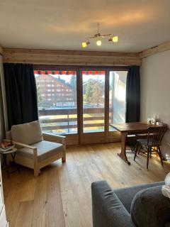 Central studio in Villars sur Ollon, Emeraude, for 3 only 100m to Bretaye ski train - 5