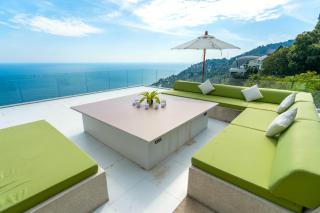 Villa Ray, worldclass sea views, rooftop, breakfast full service, private dining service, Chaweng Noi - 3