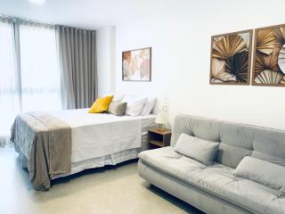 Studio Novo no Corredor da Vitoria com Rooftop Piscina Vista Mar Academia Garagem Lavanderia - 4