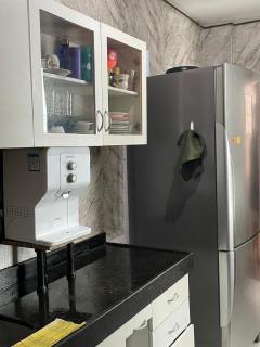 Apartamento inteiro 170m2 com 3 quartos - 100m da praia - check-in flexível - 7