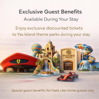 Elegant 1BR Yas Island with Theme Park Views & Exclusive Yas Park Offers - 9