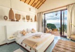 2bdr villa overlooking the sea and volcano - 5