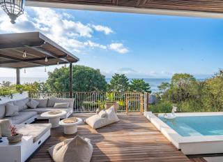 2bdr villa overlooking the sea and volcano - 1