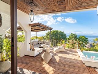 2bdr villa overlooking the sea and volcano - 9