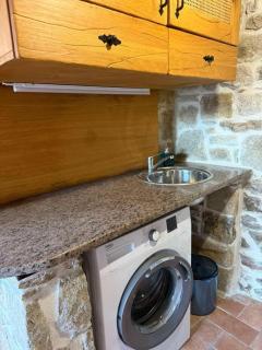 White Stone Apartments with Balcony - 6