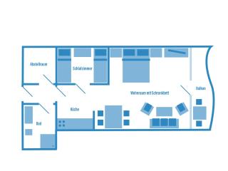 Moderne strandnahe Fewo inkl Pool, Sauna, Whirlpool & Strandkorb - 235 - 1