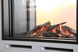 Marina Strandbad Chalet RiverLodge mit Zaun Haus Nr 94 - 9