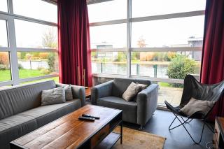 Marina Strandbad Chalet RiverLodge mit Zaun Haus Nr 94 - 3