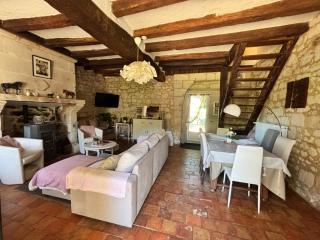 Gite la Poitevinière, jardin, barbecue, proche Saumur, 7 couchages - 9