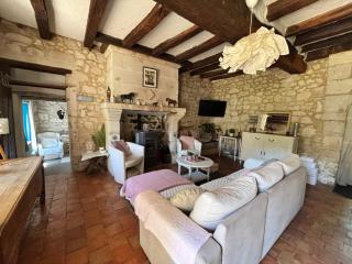 Gite la Poitevinière, jardin, barbecue, proche Saumur, 7 couchages - 3