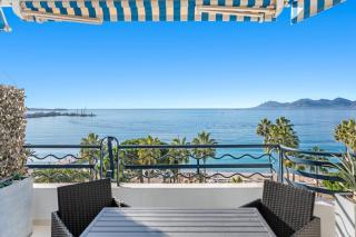 REF 1181 - Cannes Croisette - Sea view apartment for rent - Cannes - 9