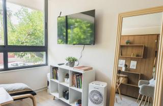 HOM I WiFi, Parking, Metro Toesca, Acceso seguro - 5