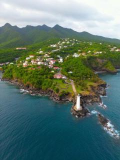 Ti kaz houelmont studio vue jardin, proche plage de Rivière-Sens - 1