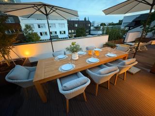 Munich Penthouse with Kitchen, Roofgarden and Parking - 5