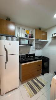 Flat na Praia Ponta de Campina - 3