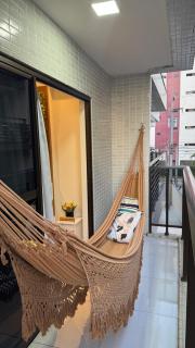 Flat na Praia Ponta de Campina - 5