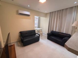 Apartamento JM- 1 quarto- vista parcial do mar - 0