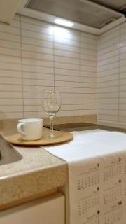 Cozy Studio Blanc Near KSPO Dome - 4