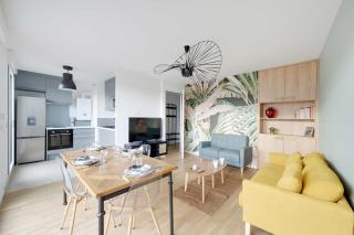 3bdr-4P family flat on the outskirts of Paris - 9