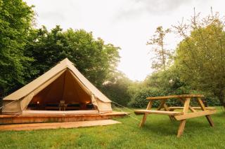 Glamping belltent in het groen - 2