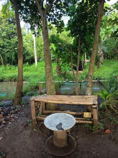 Tenda Sederhana dipingit sungai Ciwidey - 7