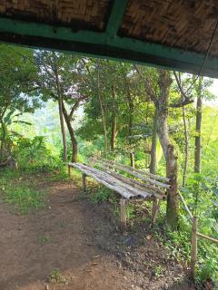 Tenda Sederhana dipingit sungai Ciwidey - 2