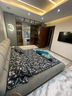 luxury, hotel-style apartment near Abbas El-Akkad and Makram Ebeid, with high-end finishing and furnishing, first-time occupancy - 9