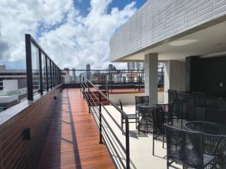 Apartamento vista mar Praia do Bessa - 5