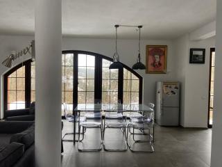 Modern mountain home with a view of nature - 0