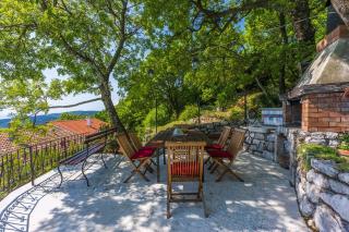 Hundefreundliche Villa mit Meerblick, Privatpool, mediterranem Garten - 6