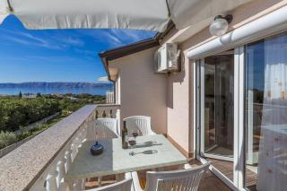 Idyllisches Apartment nur 470 Meter zum Strand mit Meerblick, Babybett - Hunde willkommen - 3