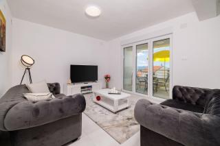 Ausgefallenes Apartment nur 650 Meter zum Sandstrand mit Meerblick - 6