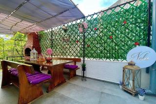 Modernes Ferienhaus in der Altstadt nur 180 Meter zum Strand mit Parkplatz, Grill, Klima - 5