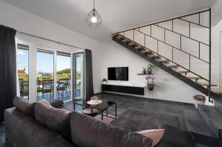 Beeindruckende Villa mit Sauna, Privatpool, Whirlpool, Panorama Meerblick - 5